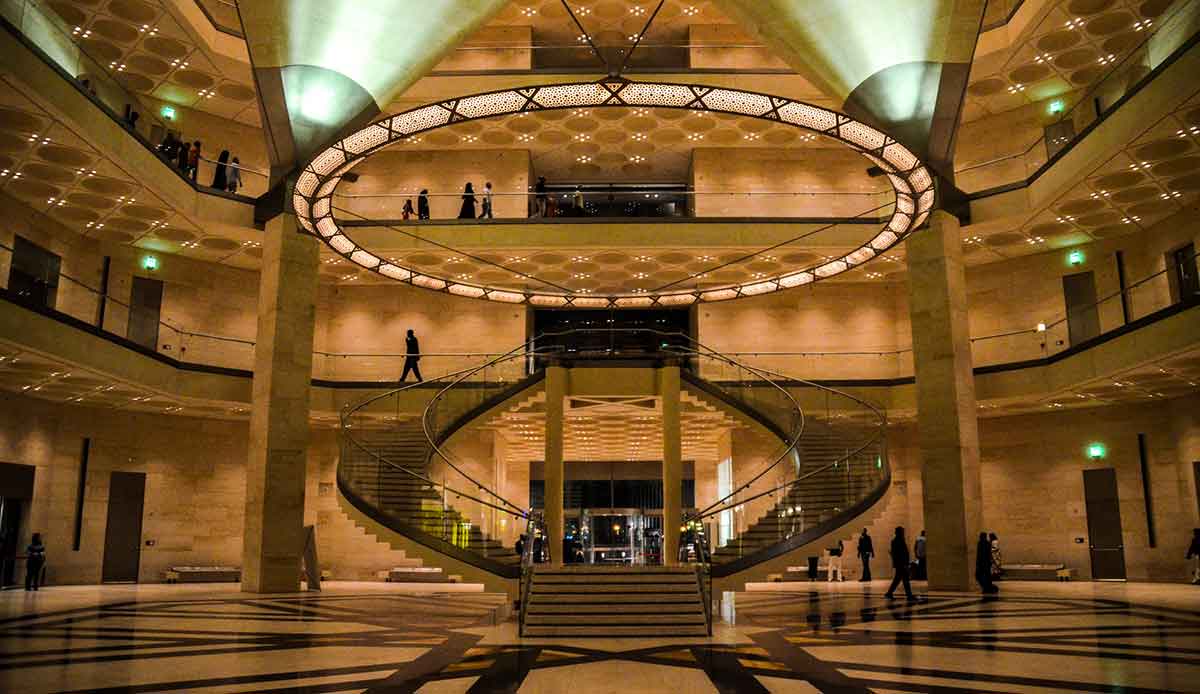 atrium museum islamic art doha
