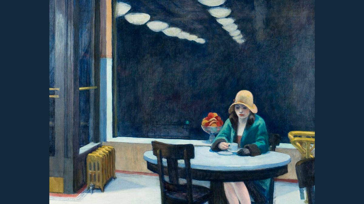 automat edward hopper