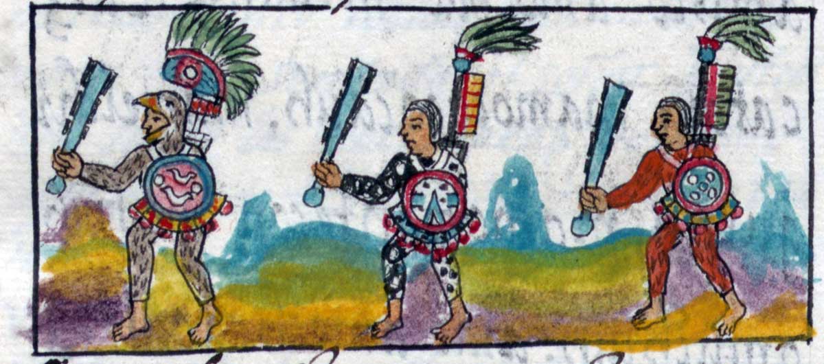 aztec mexica warriors florentine codex