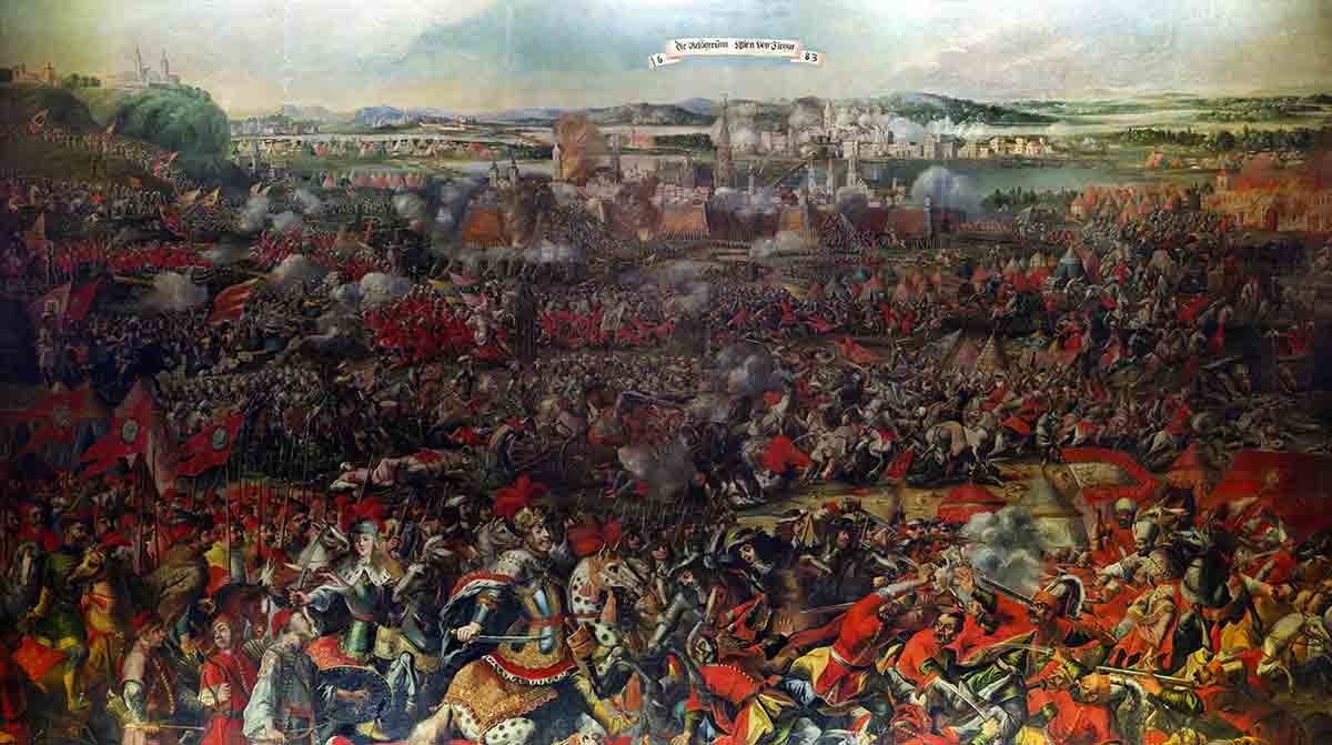 battle scene siege of vienna