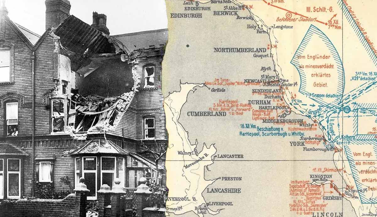 british map and house from wwi