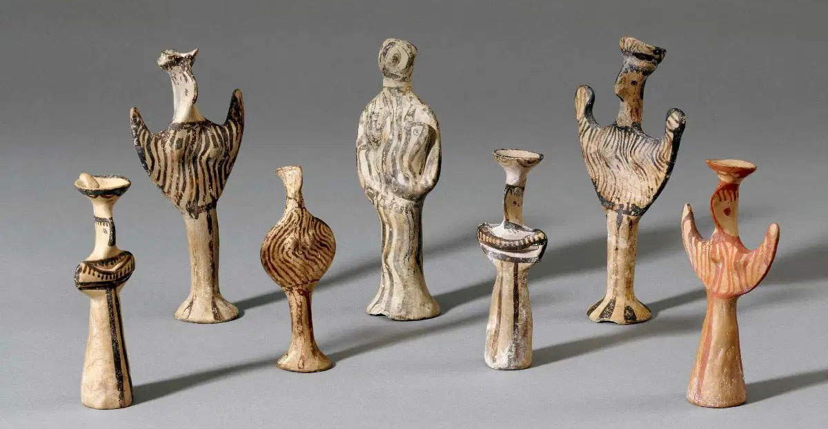 bronze age collapse mycenaean statues
