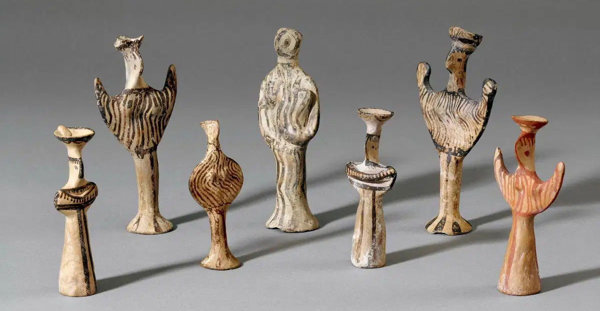 bronze age collapse mycenaean statues