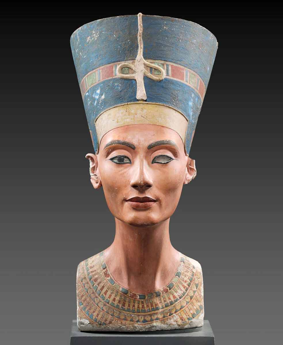 Bust of Nefertiti, Egypt, c. 1345 BC. Source: Staatliche Museen zu Berlin, Berlin