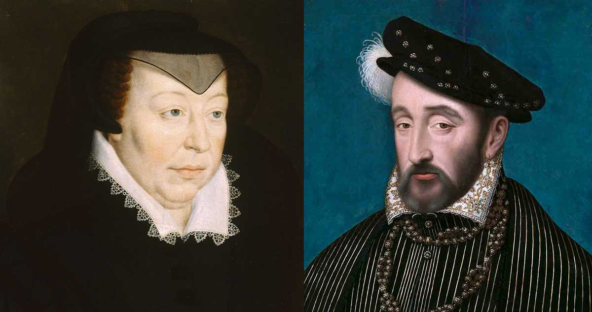 catherine de medici portrait francois clouet