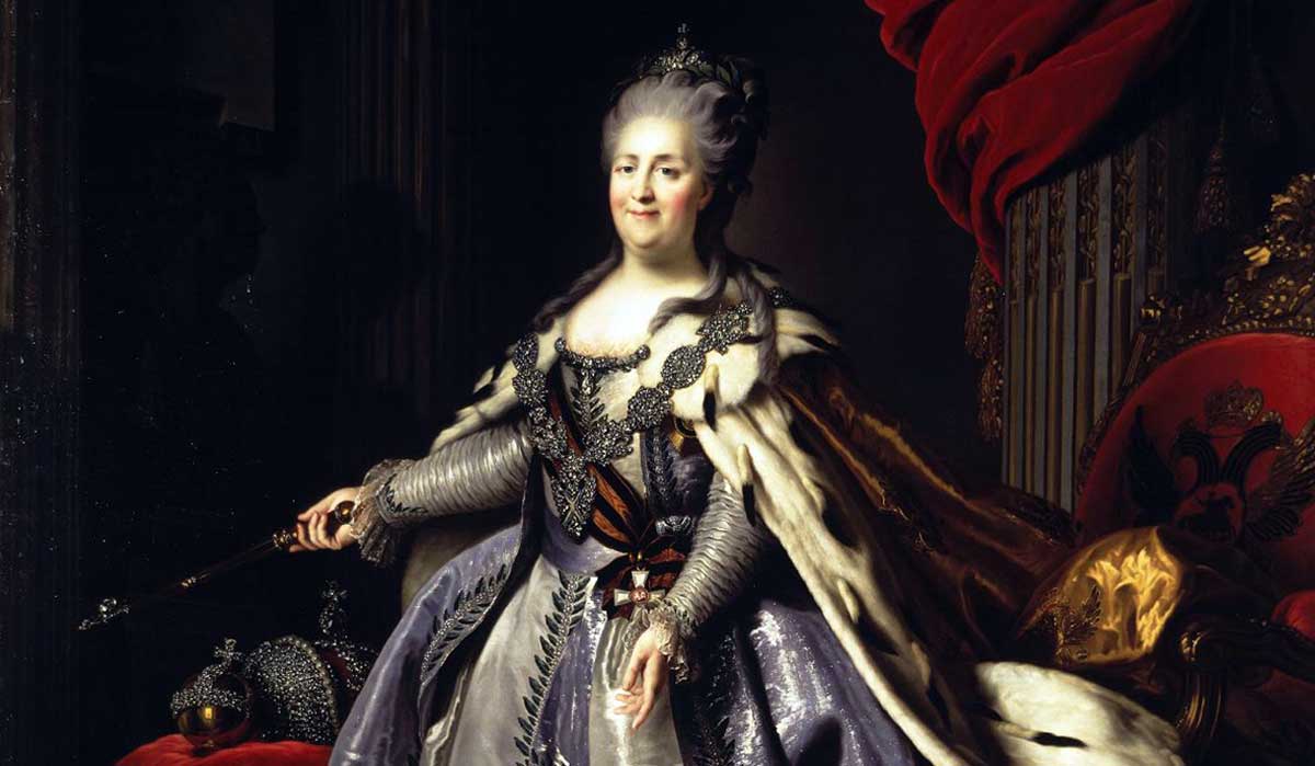 catherine great woman collector portrait