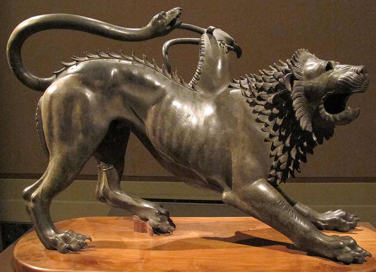 chimera arezzo florence small museum