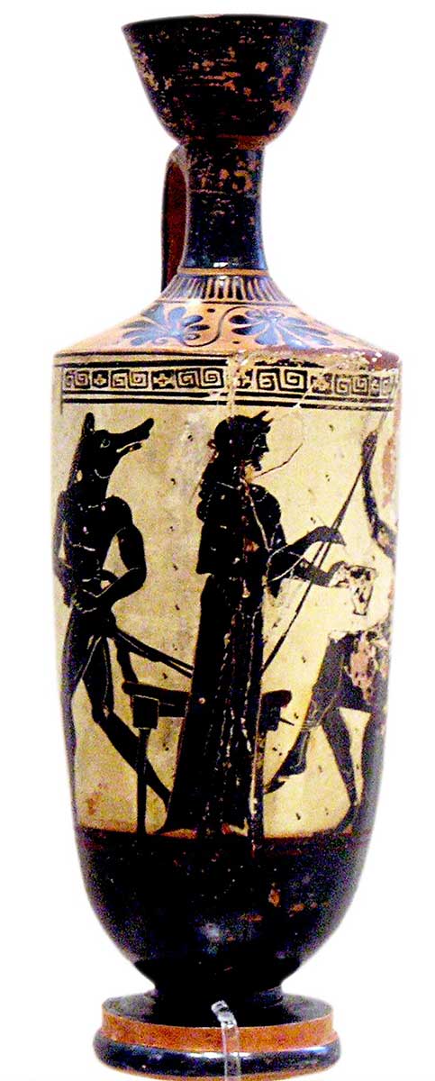 circe odysseus lekythos