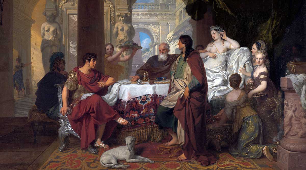 cleopatra_s banquet painting gerard de lairesse