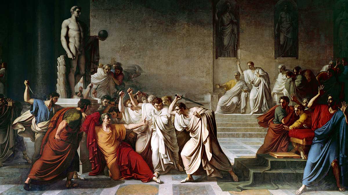 death julius caesar end republic