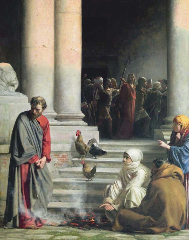 denial of peter carl heinrich bloch twelve disciples