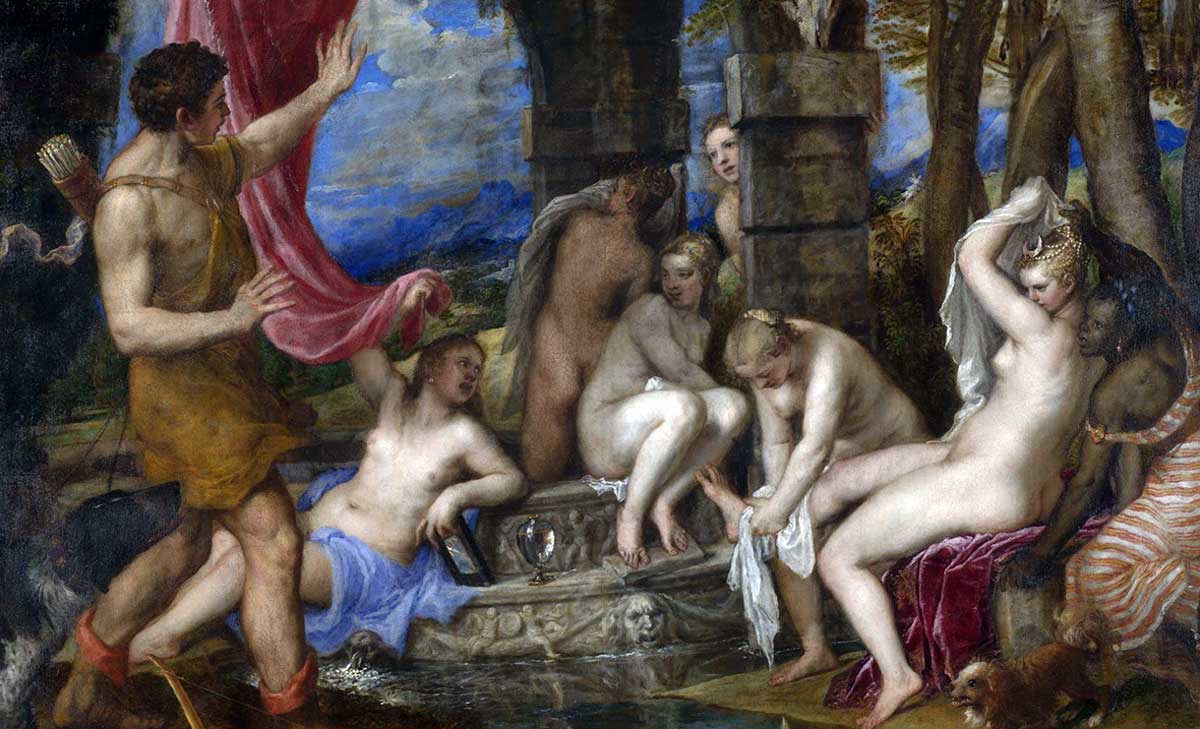 diana actaeon titian painting