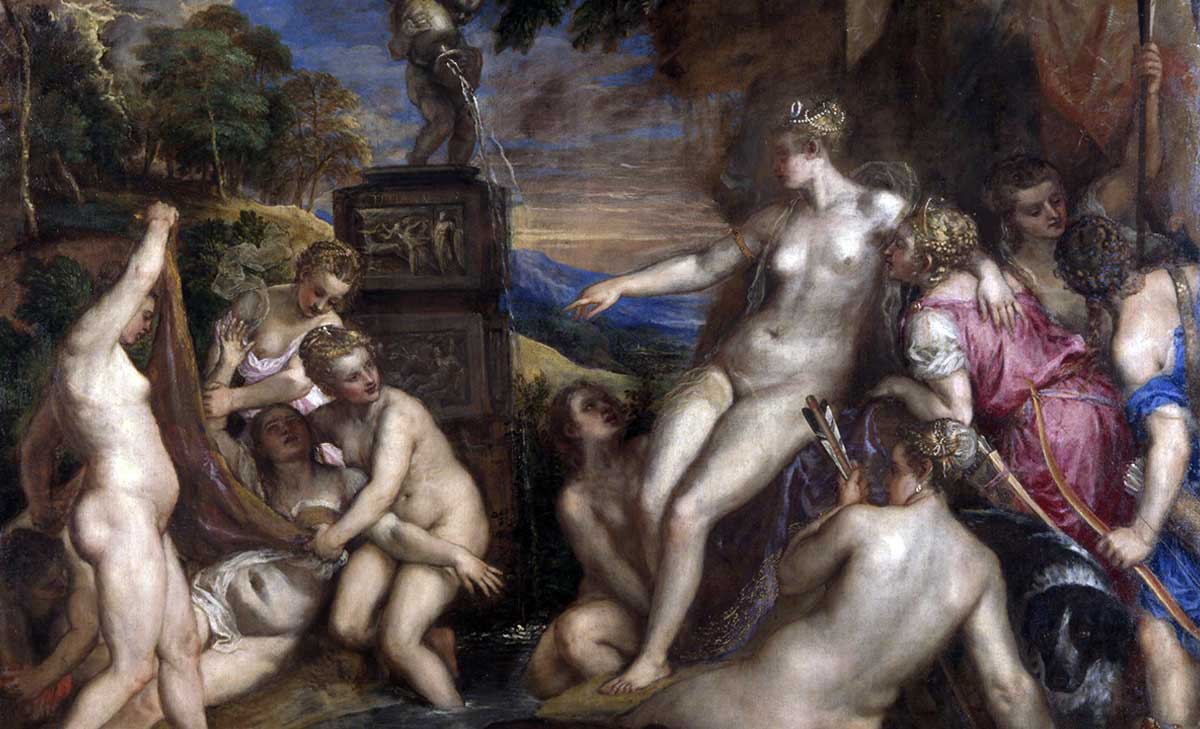 diana callisto titian artwork