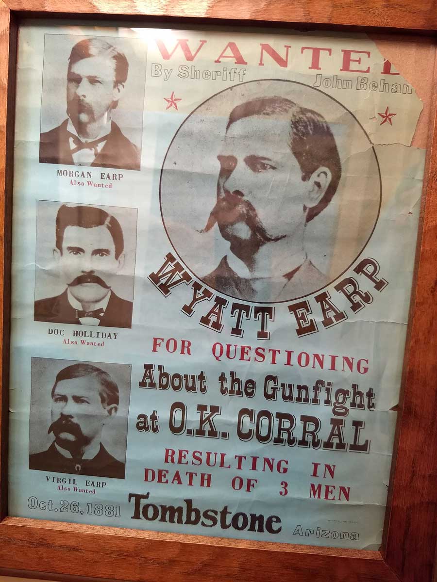 doc holliday wanted poster
