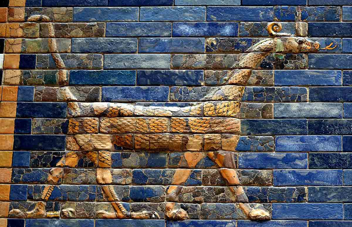 dragon ishtar gate babylon