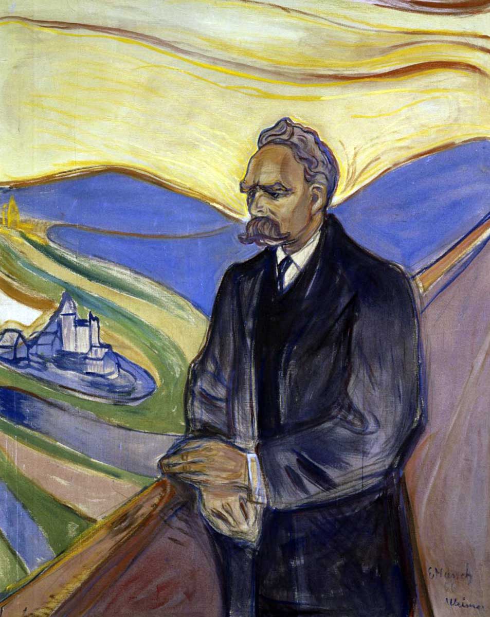edvard munch friedrich niezsche painting