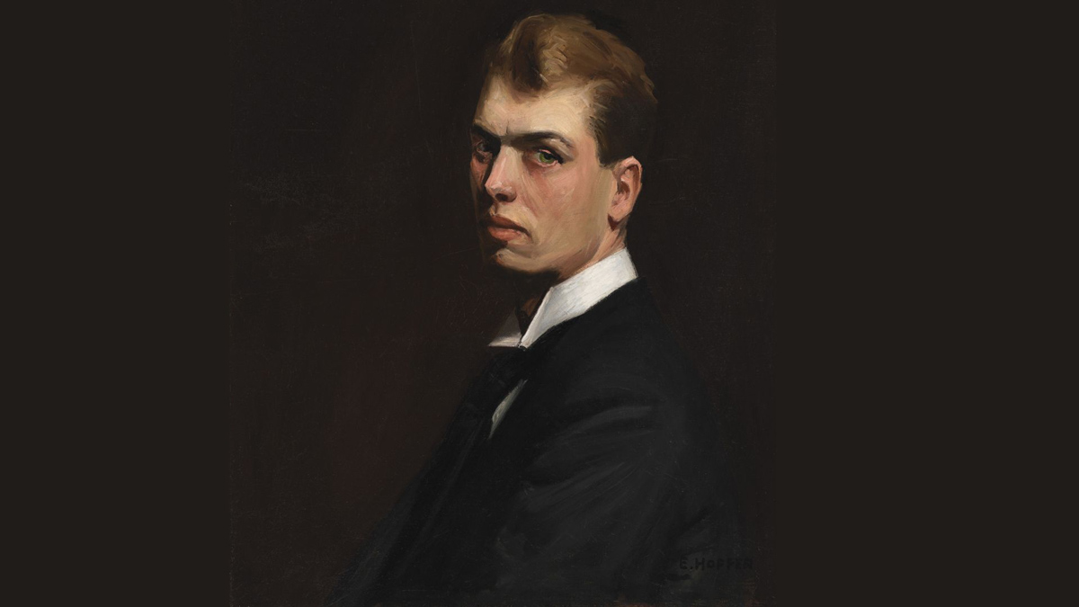 edward hopper self portrait