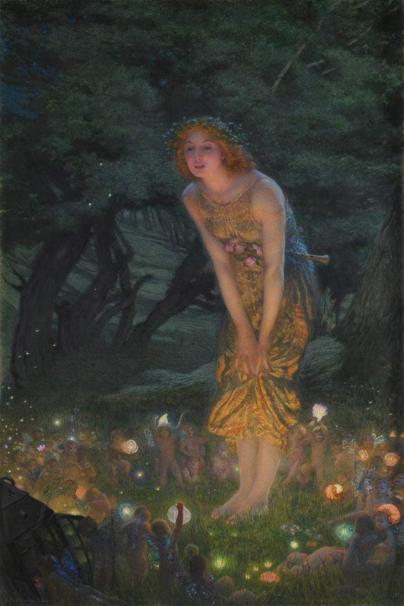 edward robert hughes midsummer eve