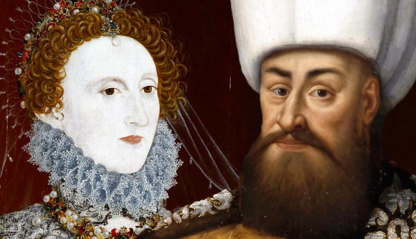 portrait elizabeth i with Portrait of Sultan Murad III