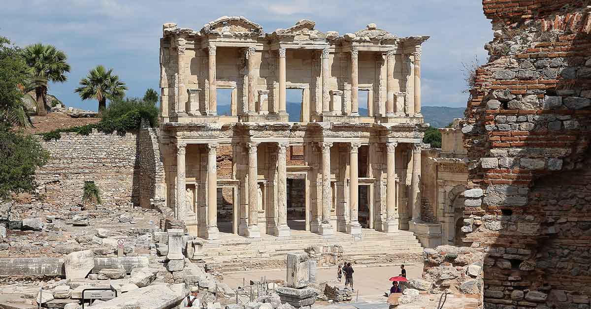 ephesus celsus library