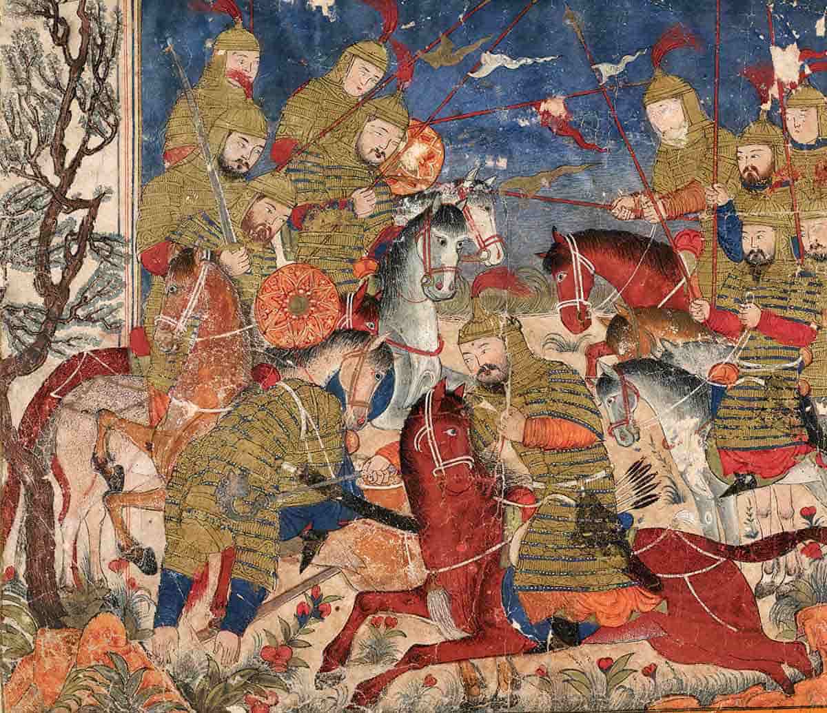 equestrian combat mongol cavalry