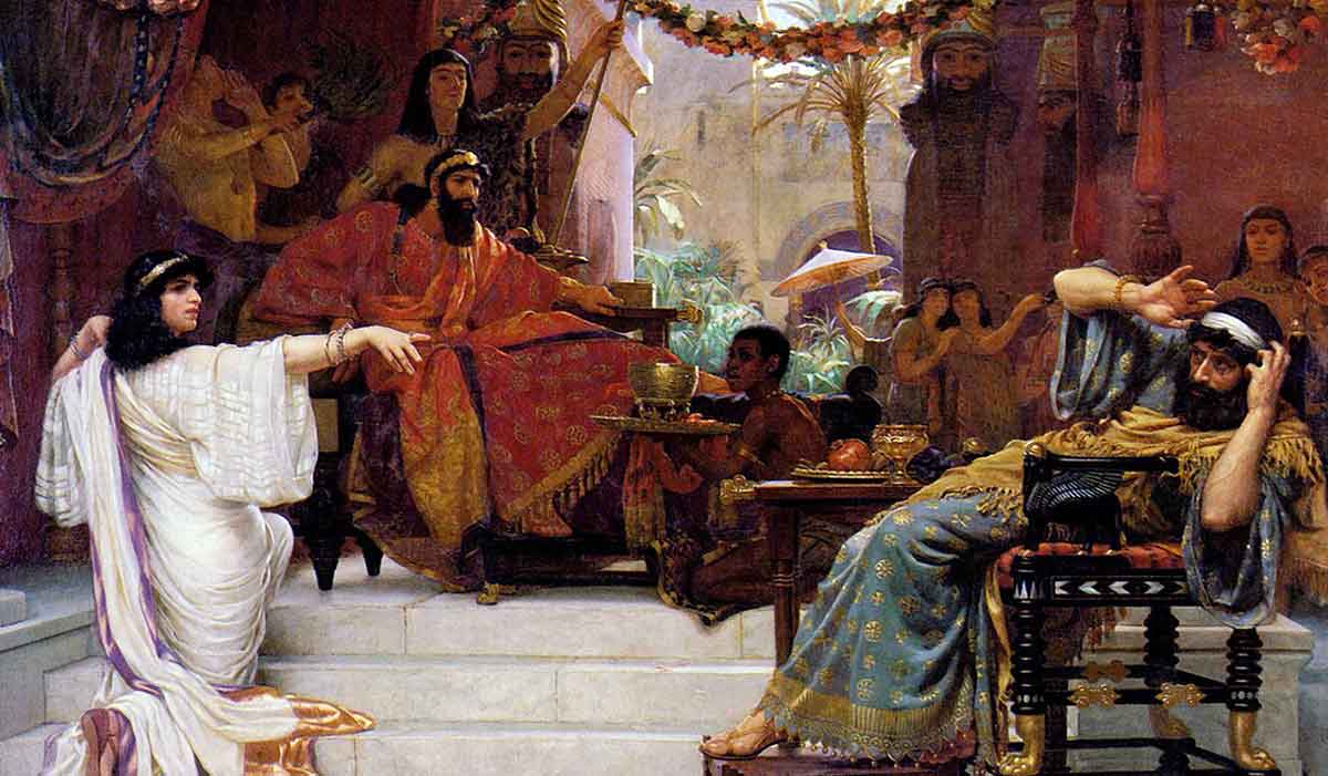 esther denouncing haman xerxes