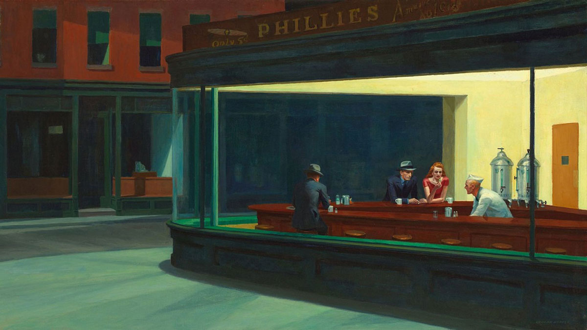 famous american paintings nighthawks edward hopper