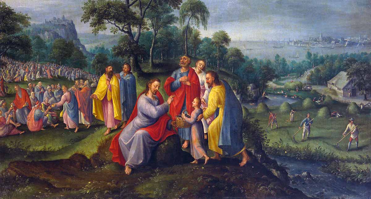 feeding five thousand valckenborch