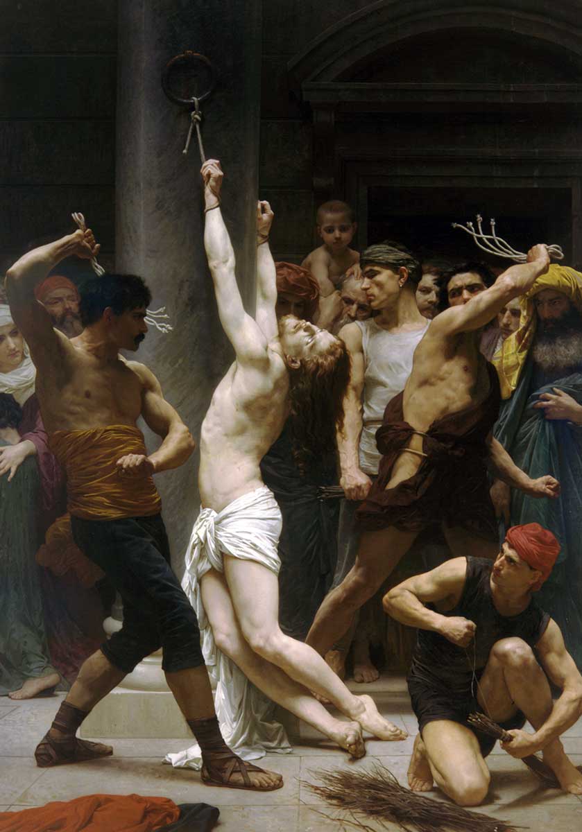 flagellation jesus christ bouguereau