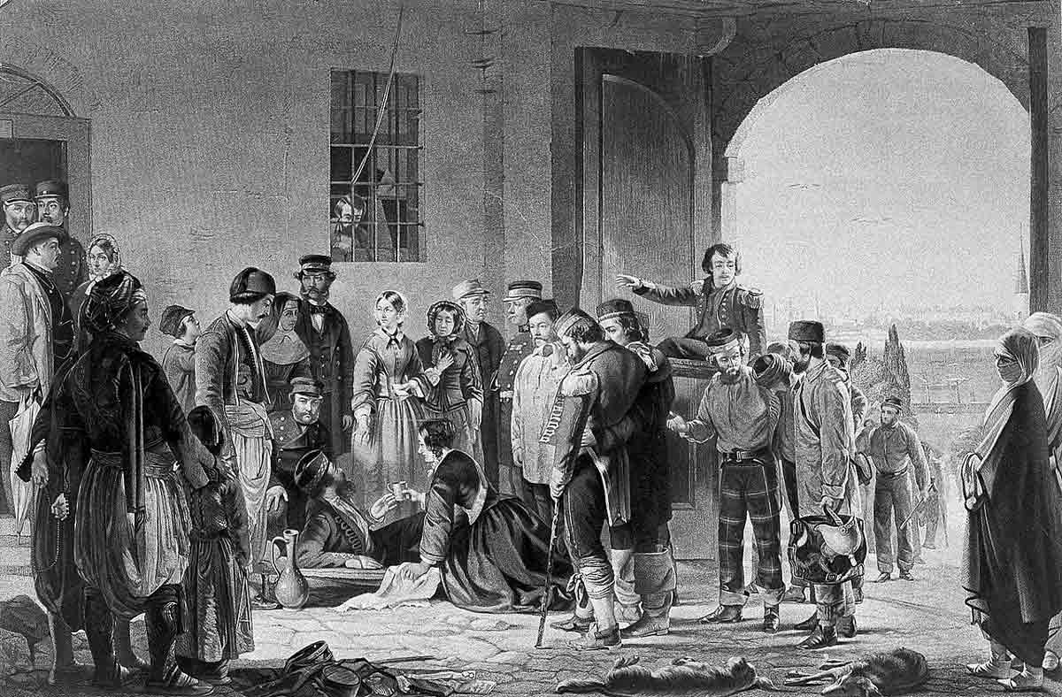 florence nightingale at scutari barrett