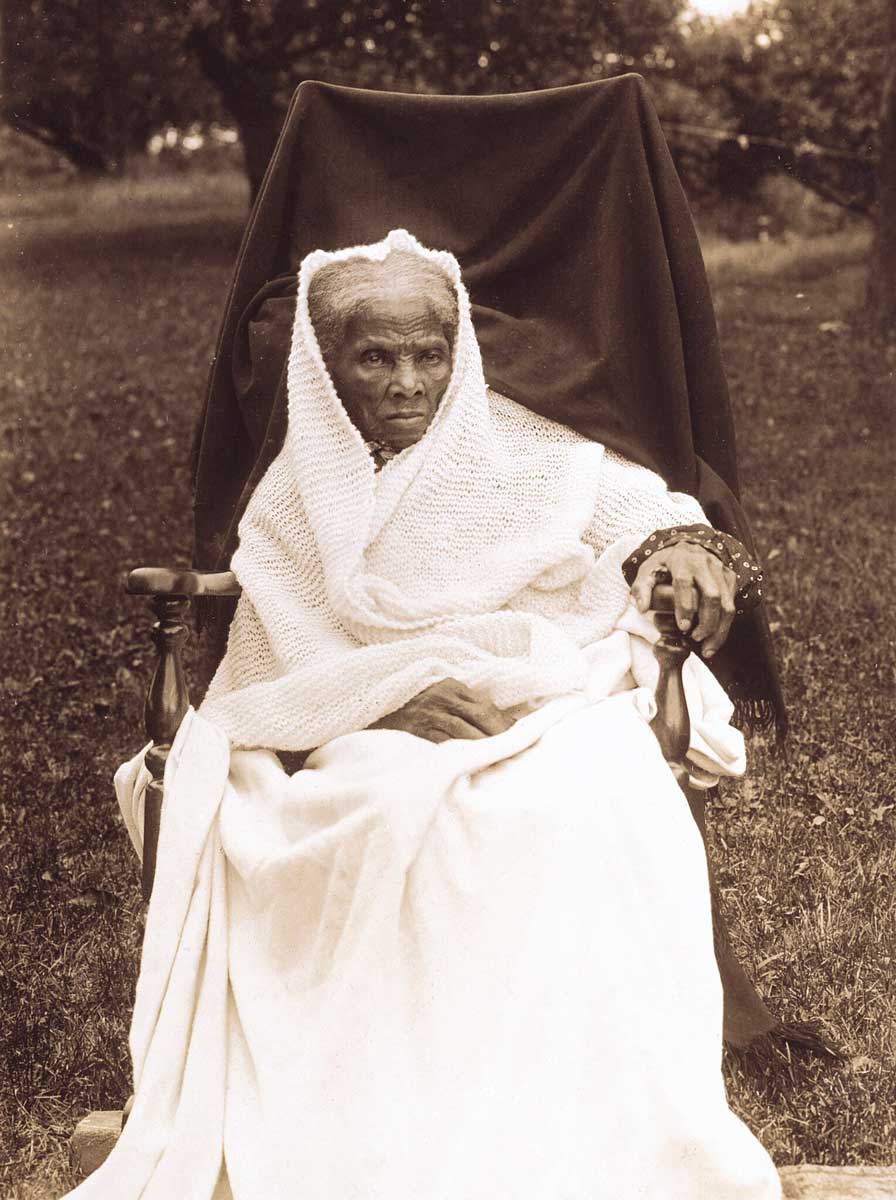 harriet tubman seated elderly