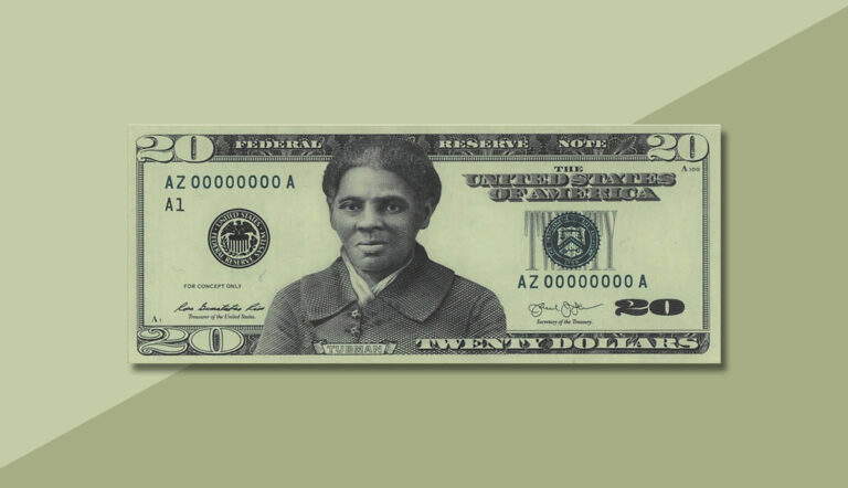 Harriet Tubman on twenty dollar bill