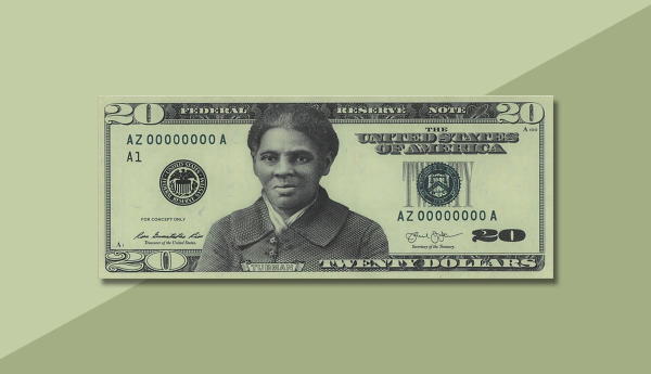 Harriet Tubman on twenty dollar bill