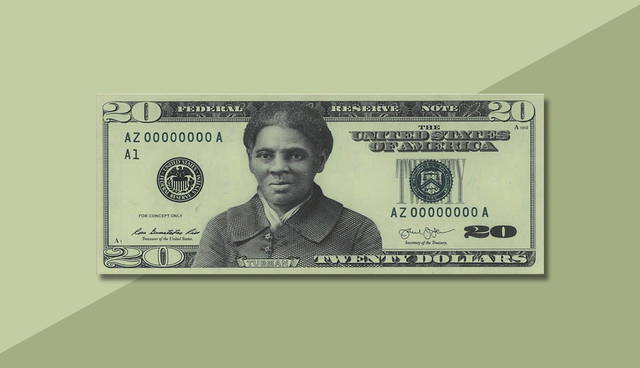 Harriet Tubman on twenty dollar bill
