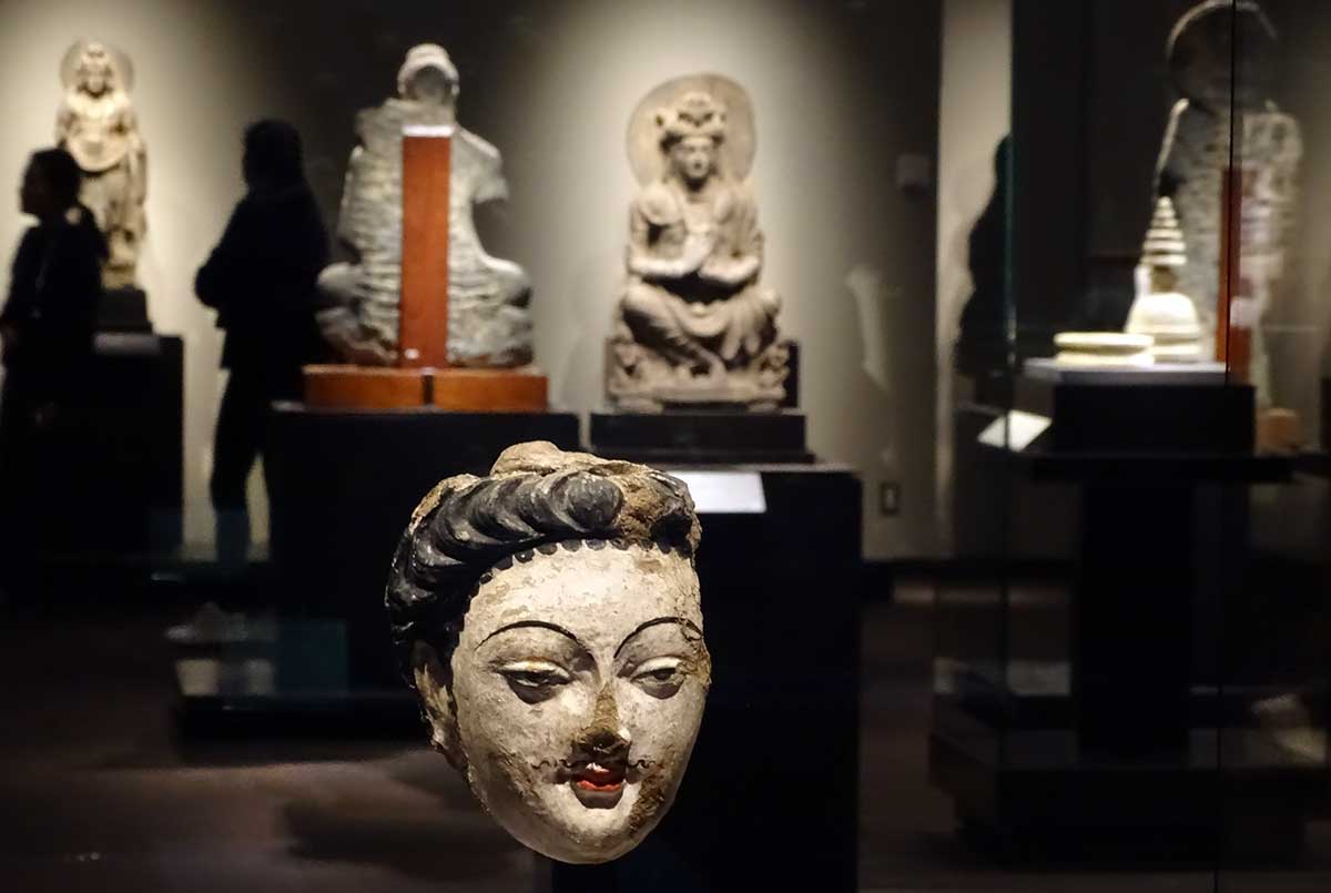 head tokyo national museum display