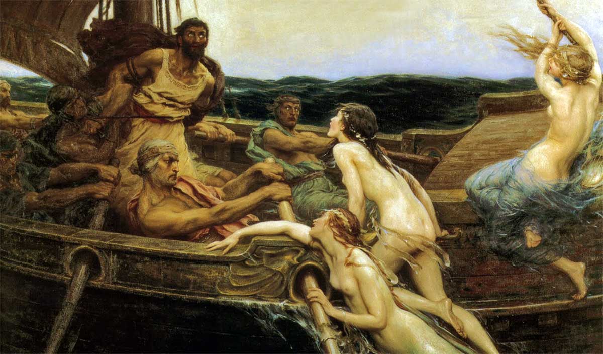 herbert james draper ulysses and the sirens
