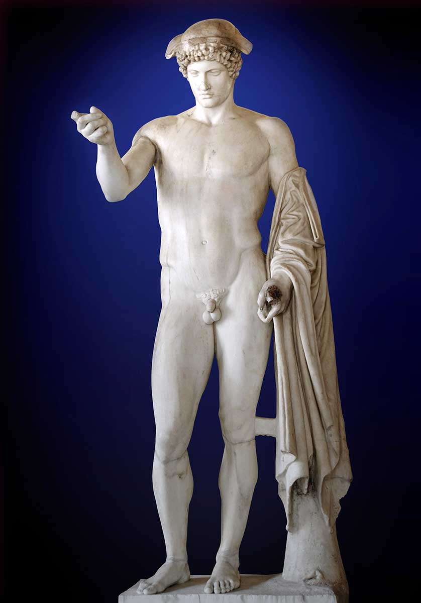 hermes statue roman