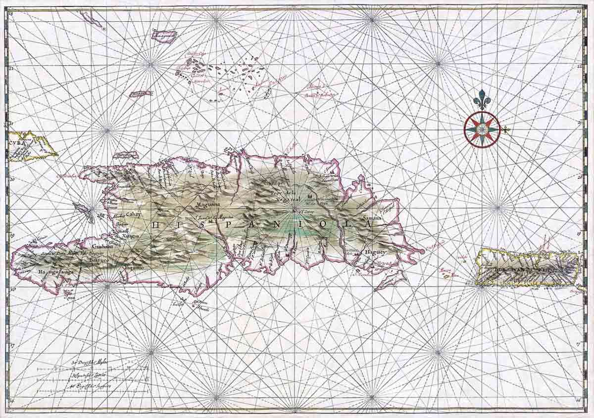 hispaniola map juan garrido
