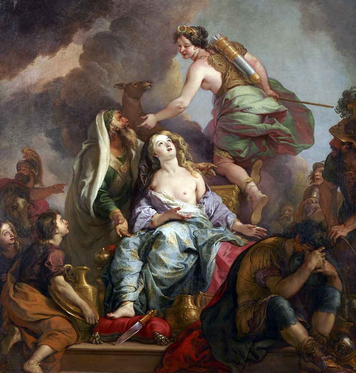 iphigenia sacrifice fosse painting