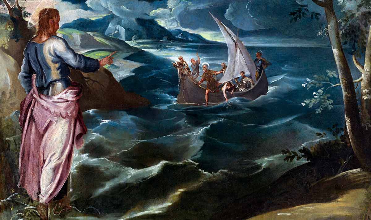 jacopo tintoretto christ at the sea of galilee