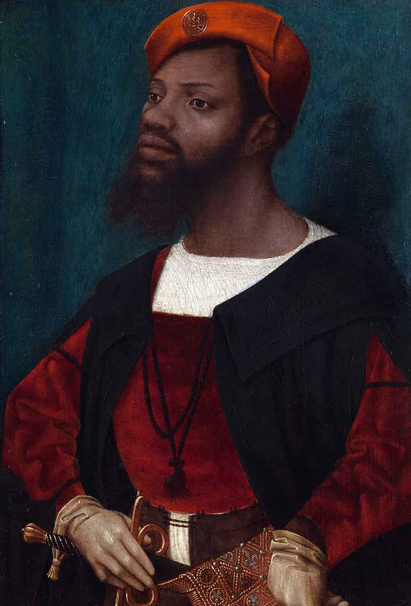 jan mostert portrait black man