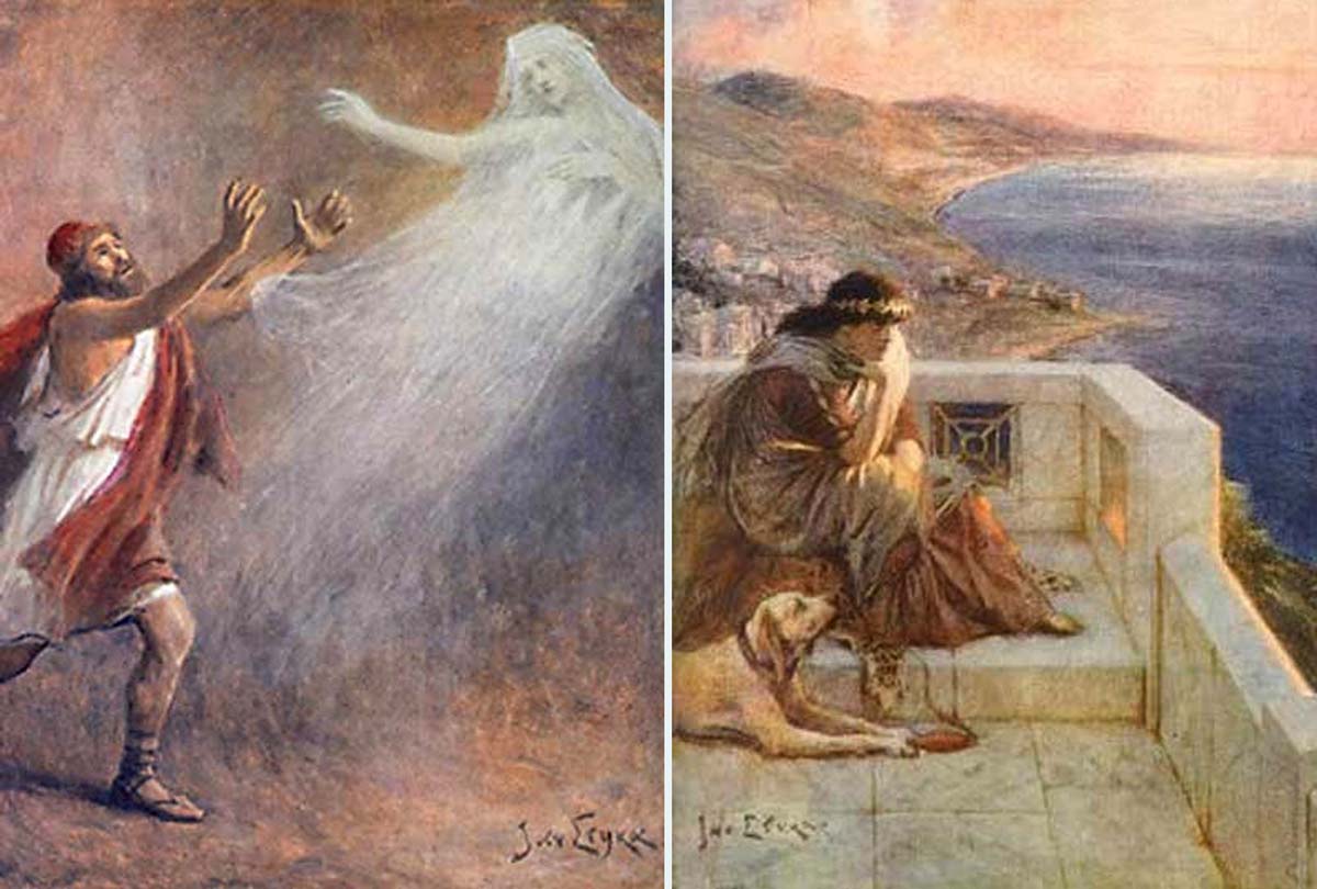 jan styka odysseus and his mum