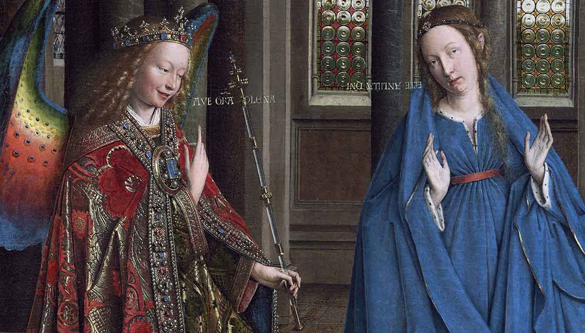 jan van eyck annunciation national gallery washington