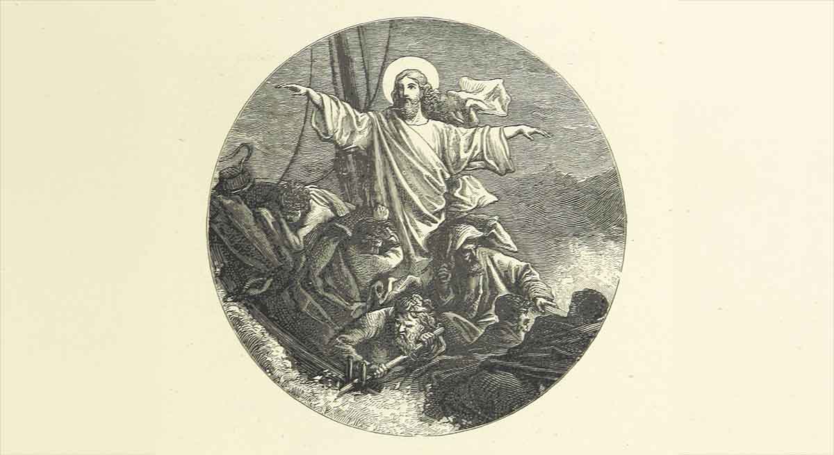 jesus calming the storm