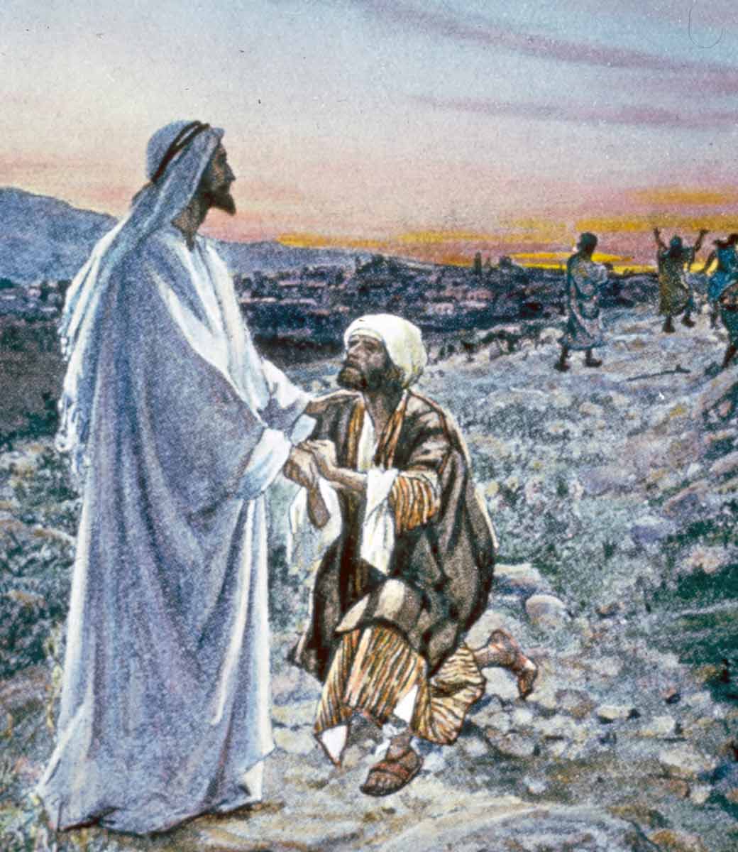jesus leper pic