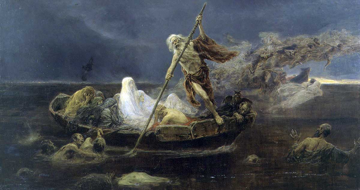 josé enlliure y gil la barca de caront