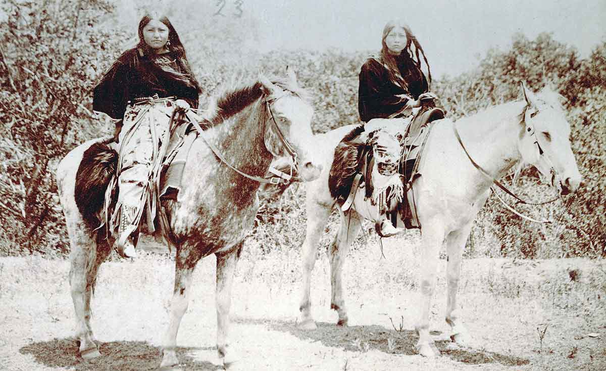 kiowa tribe horseback