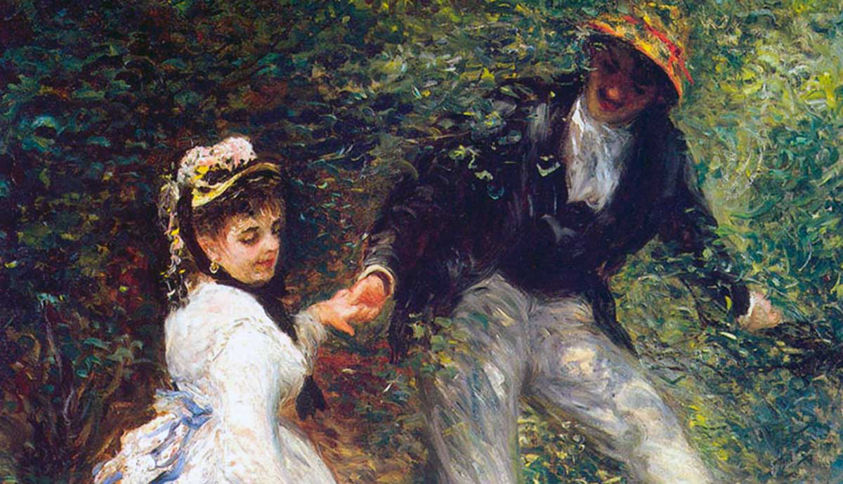 la promenade renoir getty museum