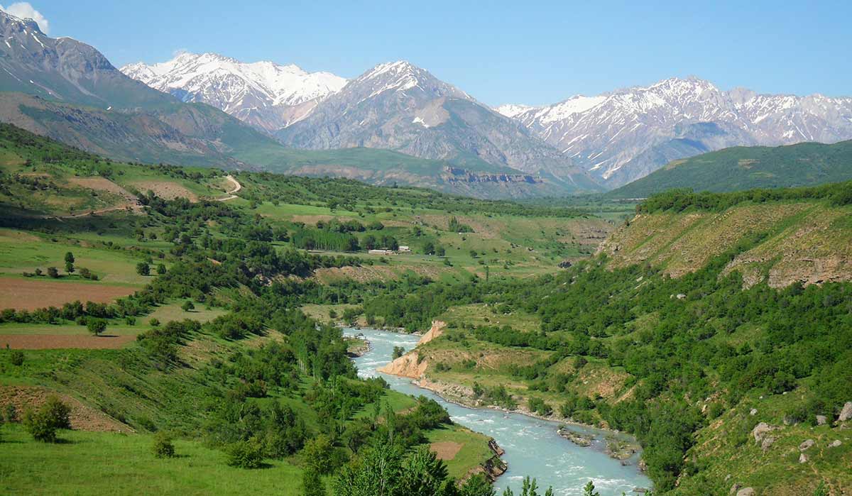 landscape of uzbekistan