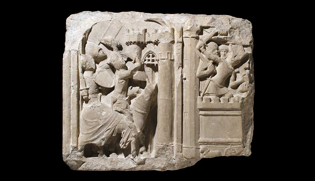 legend of true cross relief